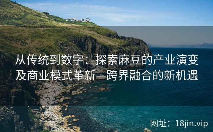 从传统到数字:探索麻豆的产业演变及商业模式革新—跨界融合的新机遇 从传统到数字:探索麻豆的产业演变及商业模式革新—跨界融合的新机遇