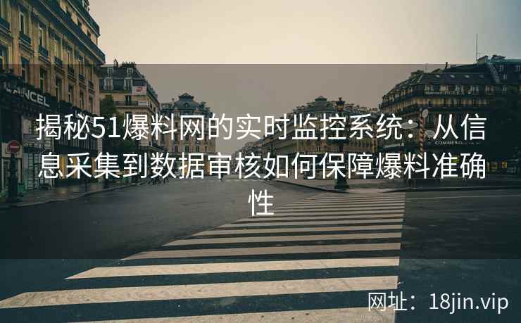 揭秘51爆料网的实时监控系统：从信息采集到数据审核如何保障爆料准确性